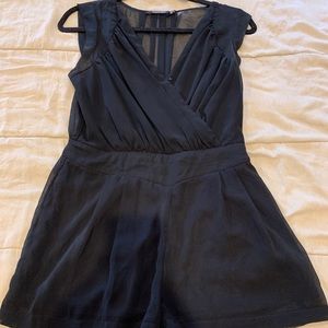 Doe & Rae Sheer Back Romper